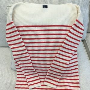 NWOT GAP Red Striped Women’s Sweater, Size XS